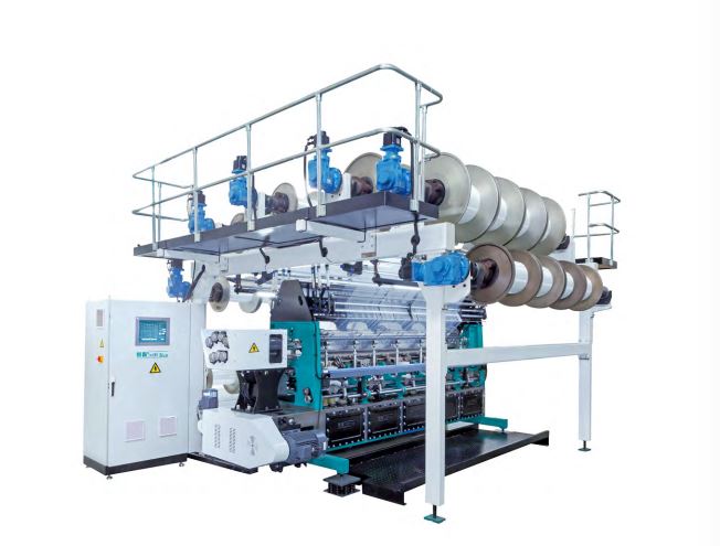 SGE2242(4/2)Jacquard double needle bed warp knitting machine